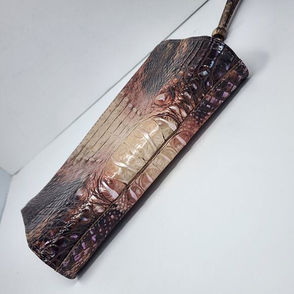 Brahmin Croc Embossed Clutch Wristlet - Picture 5 of 11